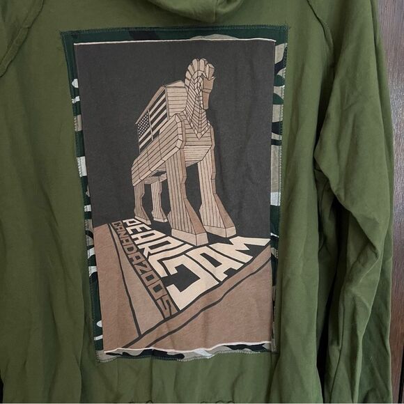 VTG - AUTHENTIC Pearl Jam Hoodie - Canadian Tour CRASH 2005 - Sz: L MINT - Picture 4 of 5